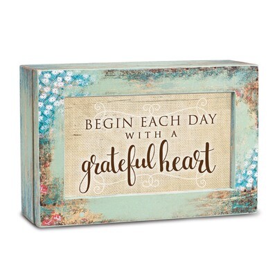Grateful Heart Music Box Decoupage Distressed Finish GM18530, MPN: GM18530, 633303298432
