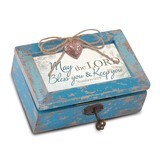 Lord Bless You Heart Locket Music Box Distressed Finish GM18537, MPN: GM18537, 633303295448