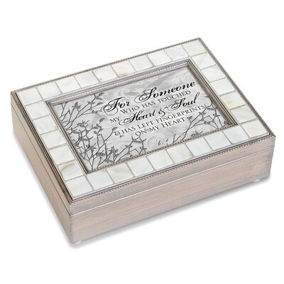 Fingerprints Music Box Mother of Pearl &amp; Resin GM18571, MPN: GM18571, 633303822316