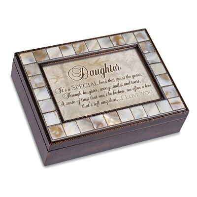 Daughter Music Box Mother of Pearl &amp; Resin GM18576, MPN: GM18576, 633303824785