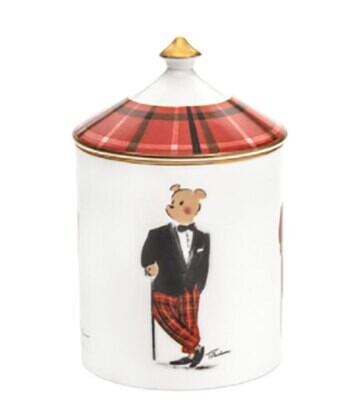 Halcyon Days Hal the Bear Sandalwood &amp; Vetiver Lidded Candle BCHAC03LCGE, MPN: BCHAC03LCGE, 5056327…
