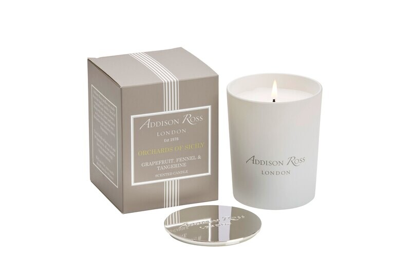 Addison Ross Orchards Of Sicily Scented Candle 190g / 6.7oz Net Mineral & Vegetable Wax CA0101