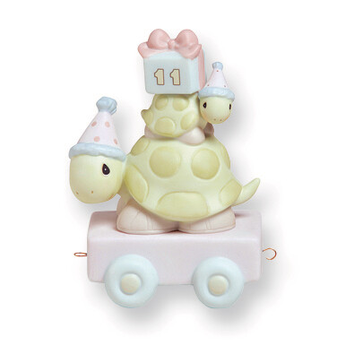 Precious Moments Age Eleven Turtle Porcelain Figurine GP712, MPN: GP712, 875555025507