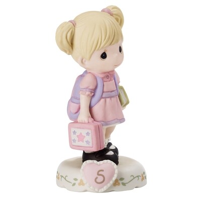 Precious Moments Growing in Grace Age Five Porcelain Figurine GP723, MPN: GP723, 875555029147