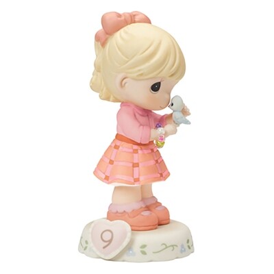 Precious Moments Growing in Grace Age Nine Porcelain Figurine GP727, MPN: GP727, 875555031683