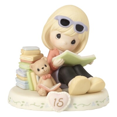 Precious Moments Growing in Grace Age Fifteen Porcelain Figurine GP733, MPN: GP733, 875555036411