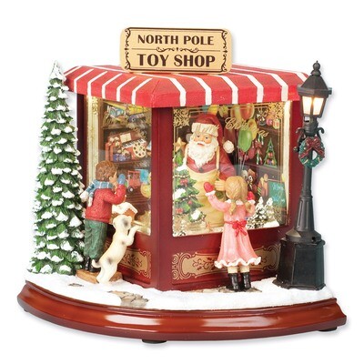 8In Santas North Pole Toy Shop Musical Figurine GM5861, MPN: GM5861, 89945476828