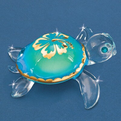 Aloha Sea Turtle Glass Figurine GM6710, MPN: GM6710, 708873024696