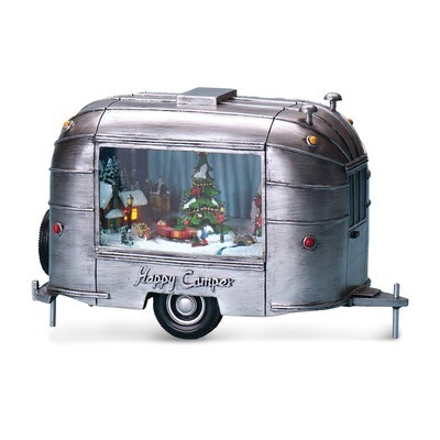Musical Lighted &amp; Rotating Trailer Scene Figurine GM10549, MPN: GM10549, 89945527735