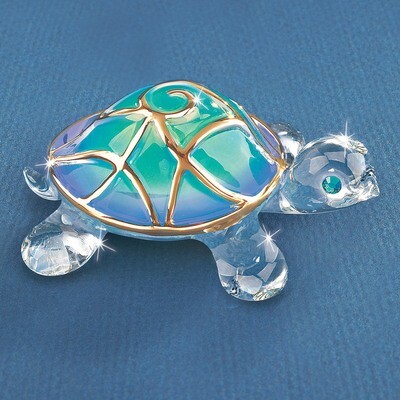 Tiffany the Turtle Glass Figurine GM1209, MPN: GM1209, 708873022845
