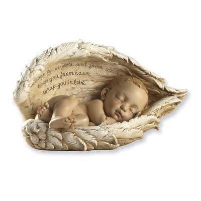 Joseph&#39;s Studio Guardian Angel Baby Figurine GM2435, MPN: GM2435, 89945363685