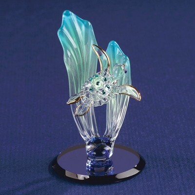 Sea Turtle Glass Figurine GP1145, MPN: GP1145, 708873017872