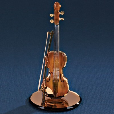 Violin Glass Figurine GP6068, MPN: GP6068, 708873019647