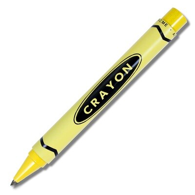 ACME Crayon - Yellow Retractable Roller Ball By Adrian Olabuenaga, MPN: PACME3YLRR