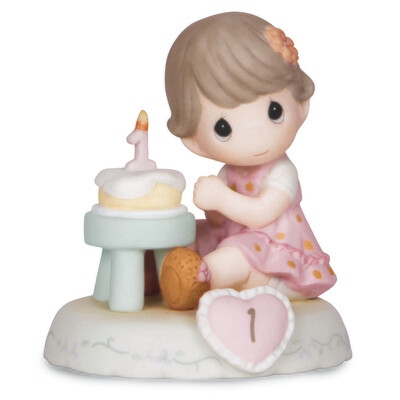Precious Moments Growing Grace Age One Brunette Porcelain Figurine GM13937, MPN: GM13937, 875555017…