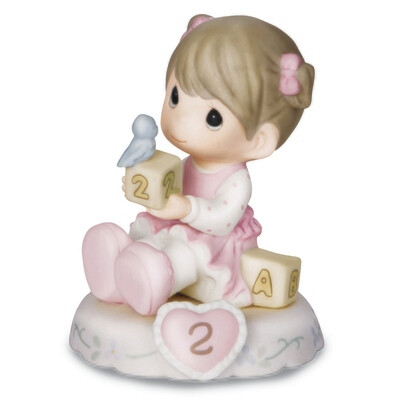 Precious Moments Growing Grace Age Two Brunette Porcelain Figurine GM13938, MPN: GM13938, 875555018…