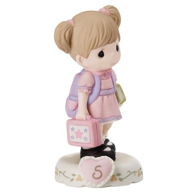 Precious Moments Growing Grace Age Five Brunette Porcelain Figurine GM13941, MPN: GM13941, 87555502…