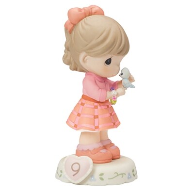 Precious Moments Growing Grace Age Nine Brunette Porcelain Figurine GM13945, MPN: GM13945, 87555503…