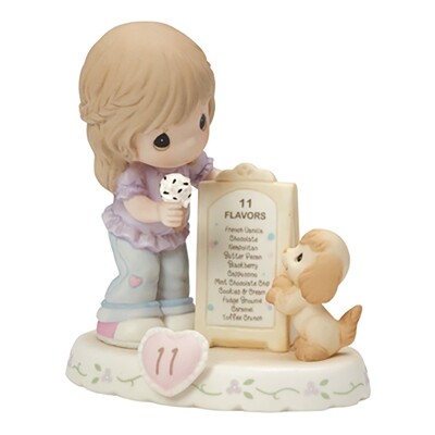 Precious Moments Growing Grace Age Eleven Brunette Porcelain Figurine GM13947, MPN: GM13947, 875555…