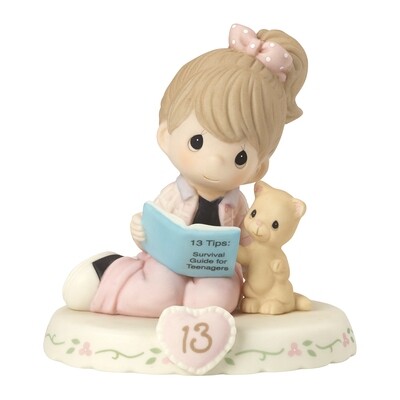 Precious Moments Growing Grace Age Thirteen Brunette Porcelain Figurine GM13949, MPN: GM13949, 8755…