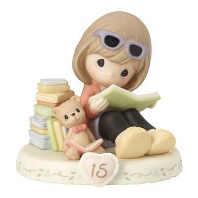 Precious Moments Growing Grace Age Fifteen Brunette Porcelain Figurine GM13951, MPN: GM13951, 87555…