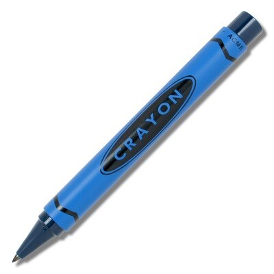 ACME Crayon - Blue Retractable Roller Ball Byadrian Olabuenaga, MPN: PACME3BLRR