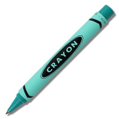 ACME Crayon - Teal Retractable Roller Ball By Adrian Olabuenaga, MPN: PACME3TLRR