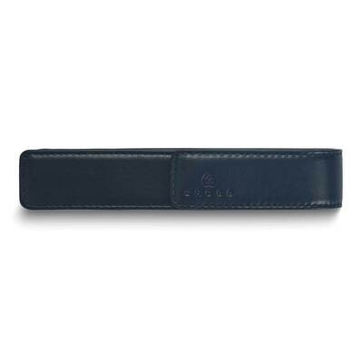 Black Leather Magnetic Closure Single Pen Pouch GM24033BK, MPN: GM24033BK, 73228144283