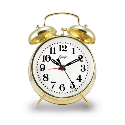 Keywind Bell Alarm Clock GM19011, MPN: GM19011, 47404130124