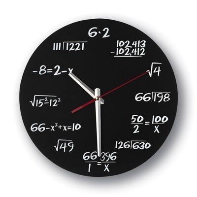 Math Clock GM20205, MPN: GM20205, 700629550053