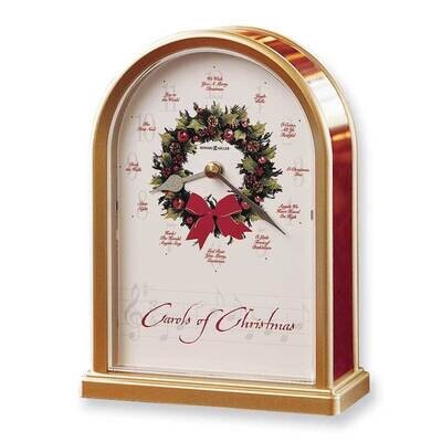 Howard Miller Sounds Of The Season Musical Quartz Clock GL6536, MPN: GL6536, 20867454242