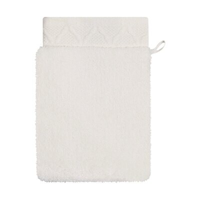 Le Jacquard Francais Caresse Ivory Wash Mitt 15 X 22 Inch 23239 Set of 4, MPN: 23239, 3660269232399