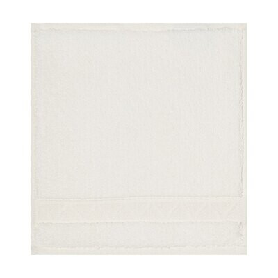 Le Jacquard Francais Caresse Ivory Washcloth 12 X 12 Inch 23243 Set of 4, MPN: 23243, 3660269232436