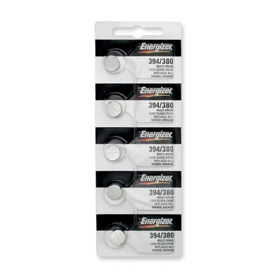 Energizer Watch Batteries Package of 5 WB394, MPN: WB394, 39800091376