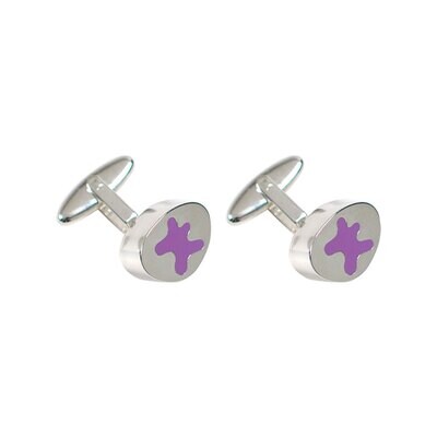 Acme Blob Silver Cufflinks, MPN: A1KR11C