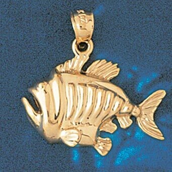Dazzlers Jewelry Goldfish Pendant Necklace Charm Bracelet in Yellow, White or Rose Gold 693, MPN: D…