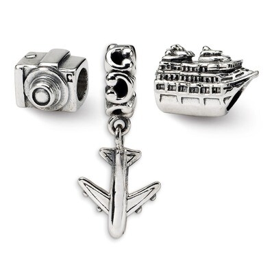 Travel Bug Boxed Bead Set - Sterling Silver QRSET41, MPN: QRSET41, 886774578729
