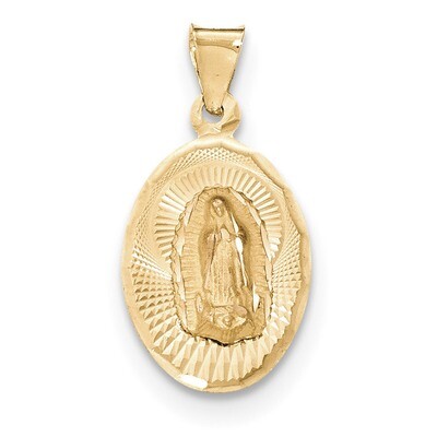 Our Lady of Guadalupe Pendant 14k Gold K5644, MPN: K5644, 191101082863