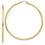 Hoop Earrings 14k Gold TF551, MPN: TF551, 191101459832