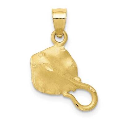 Stingray Pendant 10k Gold 10K2922, MPN: 10K2922,
