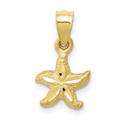Starfish Pendant 10k Gold 10K2949, MPN: 10K2949,