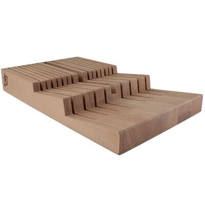 Shun In-Drawer Bamboo Knife Tray 15-Slot DM0856, MPN: DM0856, 87171060675