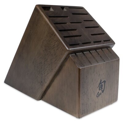 Shun 22-Slot Block Walnut Stain DM0854, MPN: DM0854, 87171058757