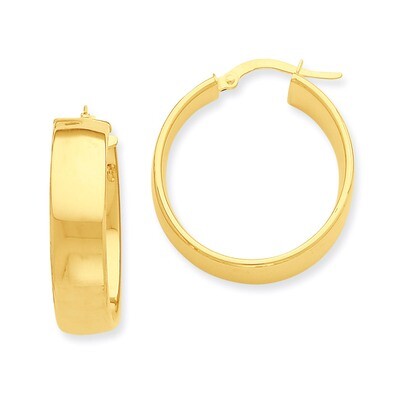 Hoop Earrings 14k Gold PRE684, MPN: PRE684, 886774562094