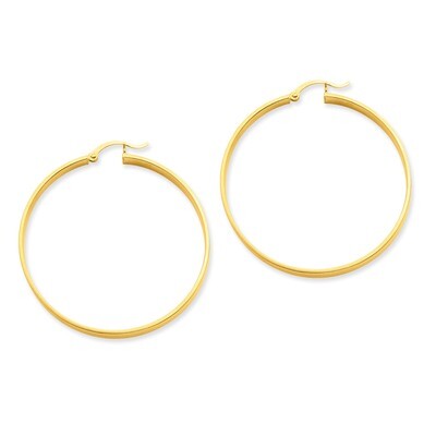 Hoop Earring 14k Gold Polished TA243, MPN: TA243, 883957288451