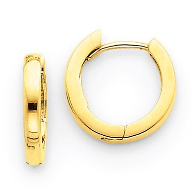 Hinged Hoop Earrings 14k Gold TM607, MPN: TM607, 886774563015