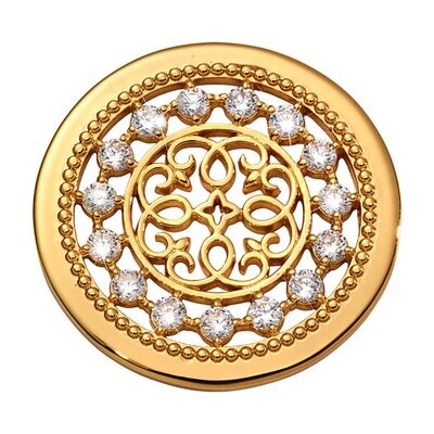 Nikki Lissoni Vintage Perfection Coin Gold Plated 33mm Coin C1699GM, MPN: C1699GM, 8719075308653