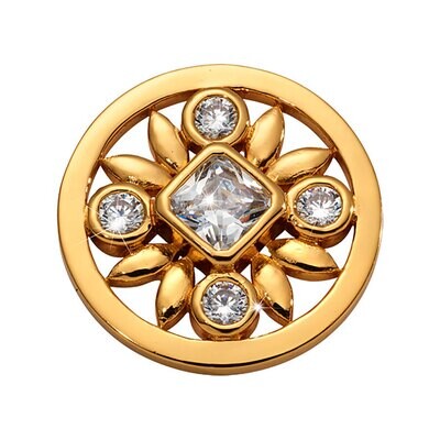 Nikki Lissoni Victorian Beauty Coin Gold Plated 23mm Coin C1687GS, MPN: C1687GS, 8719075308509