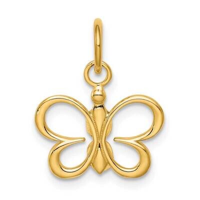 Butterfly Pendant 14k Gold K6412, MPN: K6412, 196904089880