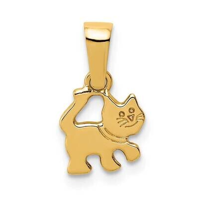 Kitten Pendant 14k Gold YC1419, MPN: YC1419, 191101903304